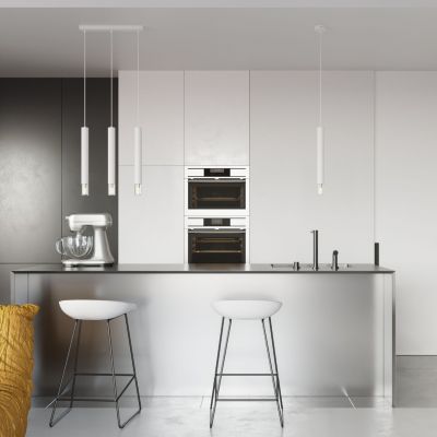 Sollux Lampa wisząca WEZYR 1 biała (SL.0957)